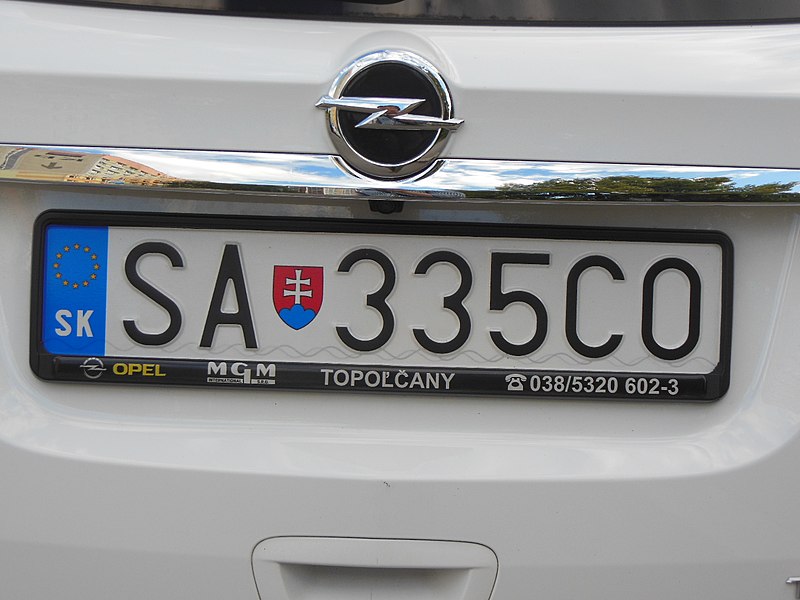 Policy Win: Fight for Cheaper (and Less) License Plates in Slovakia 