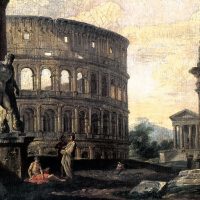 Giovanni Paolo Panini: Ancient Roman Ruins // Public domain