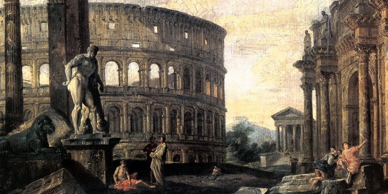 Giovanni Paolo Panini: Ancient Roman Ruins // Public domain