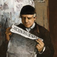 Paul Cézanne: The Artist's Father, Reading // Public domain