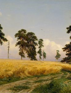 Ivan Shishkin: Rye Fields // Public domain