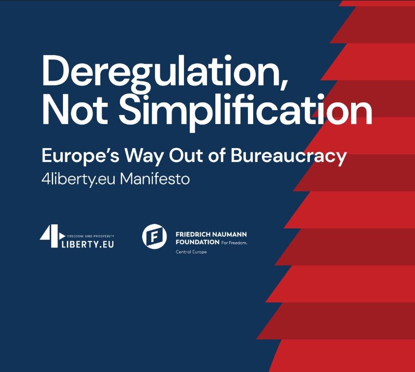 [NEW RELEASE] Deregulation, Not Simplification: Blueprint for Europe’s Competitiveness