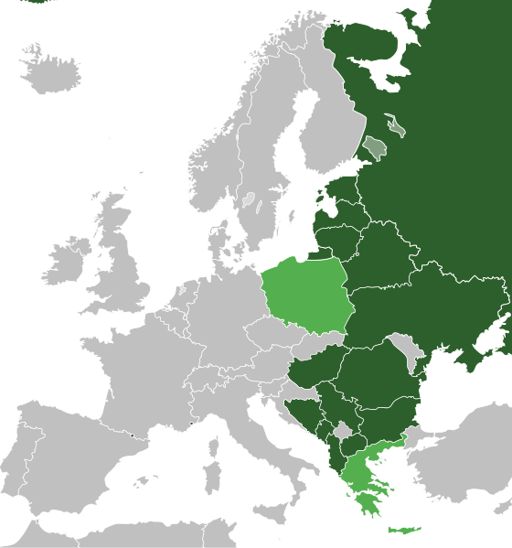 European territories that have flat tax systems. Photo: Wikimedia Commons.