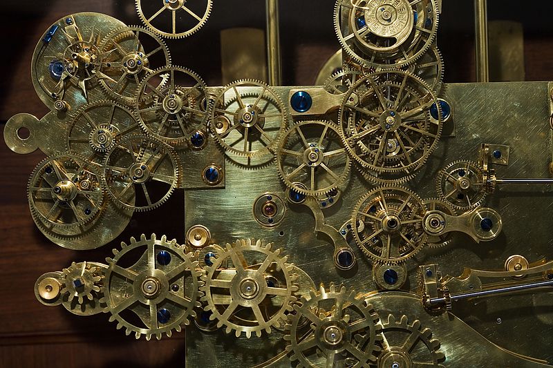 Vienna_-_Vintage_Franz_Zajizek_Astronomical_Clock_machinery_-_0537