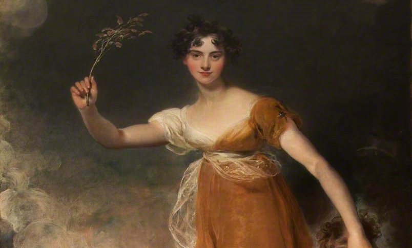 Lawrence, Thomas, 1769-1830; Georgiana Maria Leicester (1793-1859), Lady de Tabley, as 'Hope'