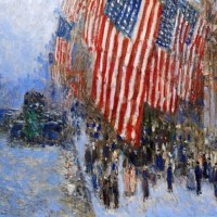 The_Fourth_of_July,_1916_Childe_Hassam