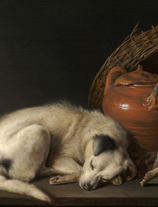 800px-Gerrit_Dou_(Dutch,_1613–1675),_Sleeping_Dog,_1650._Oil_on_panel