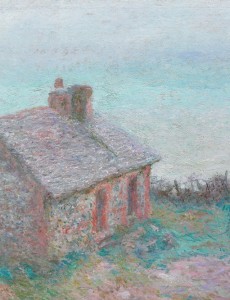 Monet house painting