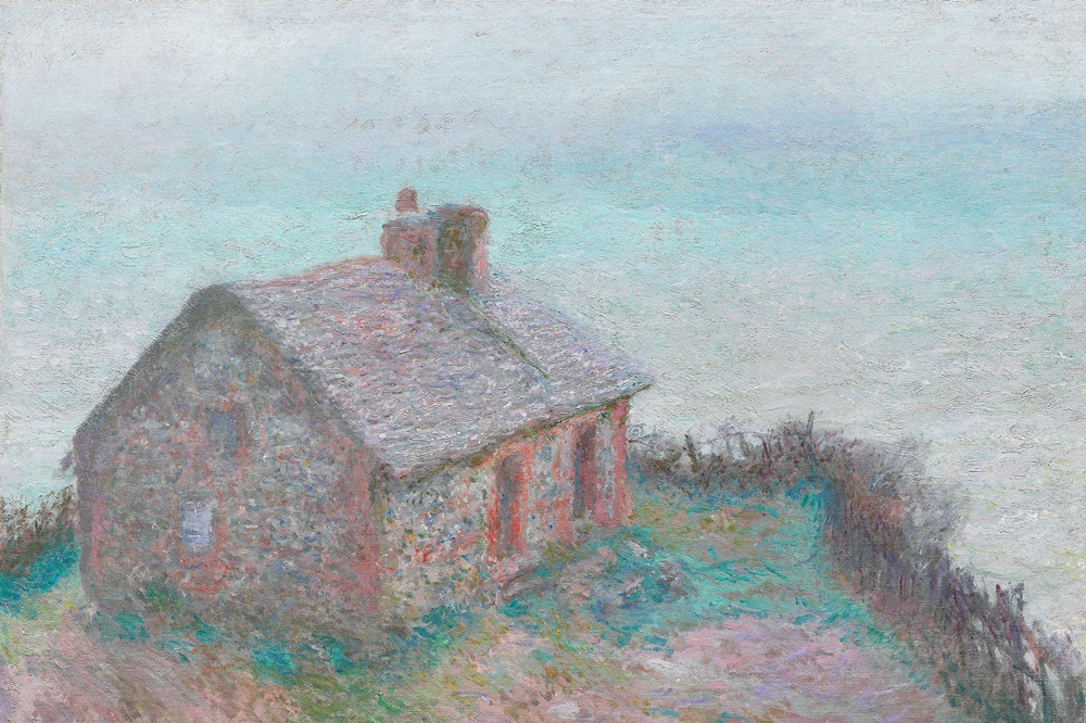 Monet house painting