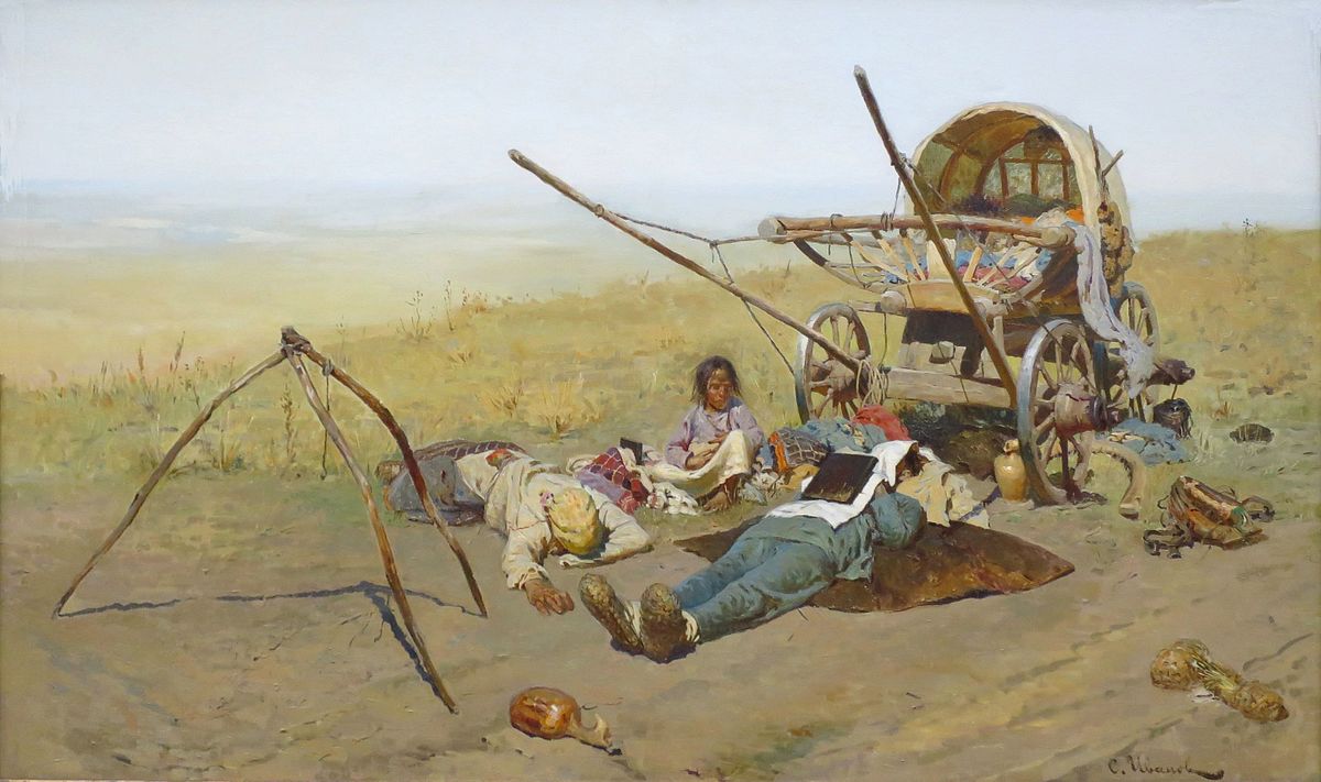 S._V._Ivanov._On_the_road._Death_or_a_migrant._(1889)_v2