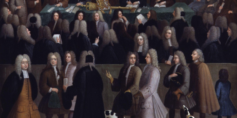 The_Court_of_Chancery_during_the_reign_of_George_I_by_Benjamin_Ferrers