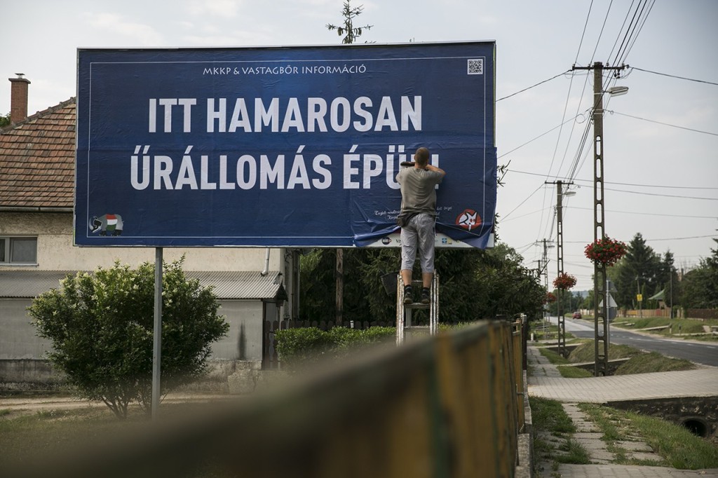 Hungarian Government’s Poster Campaign Against Refugees