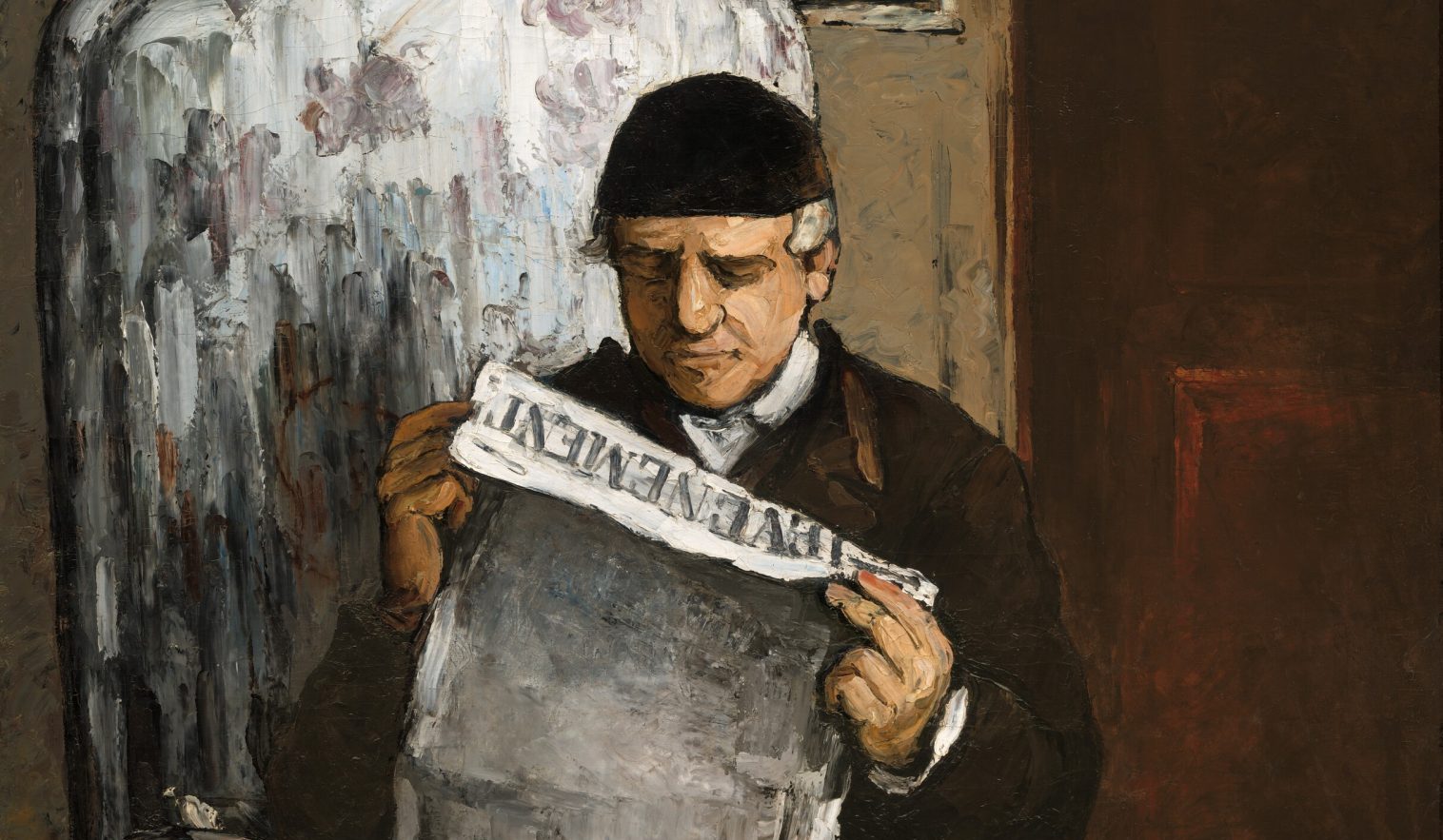 Paul Cézanne: The Artist's Father, Reading // Public domain